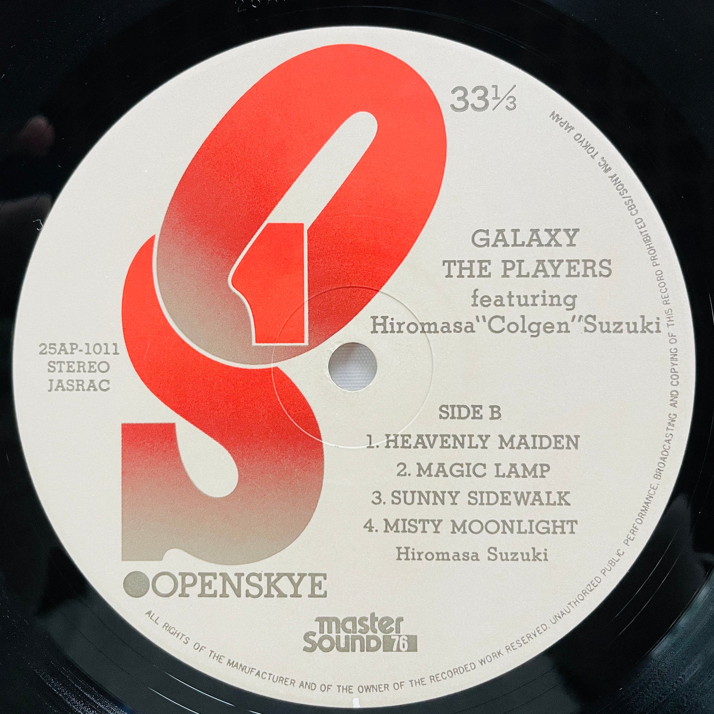 The Players - Galaxy (Original) - Portal Records