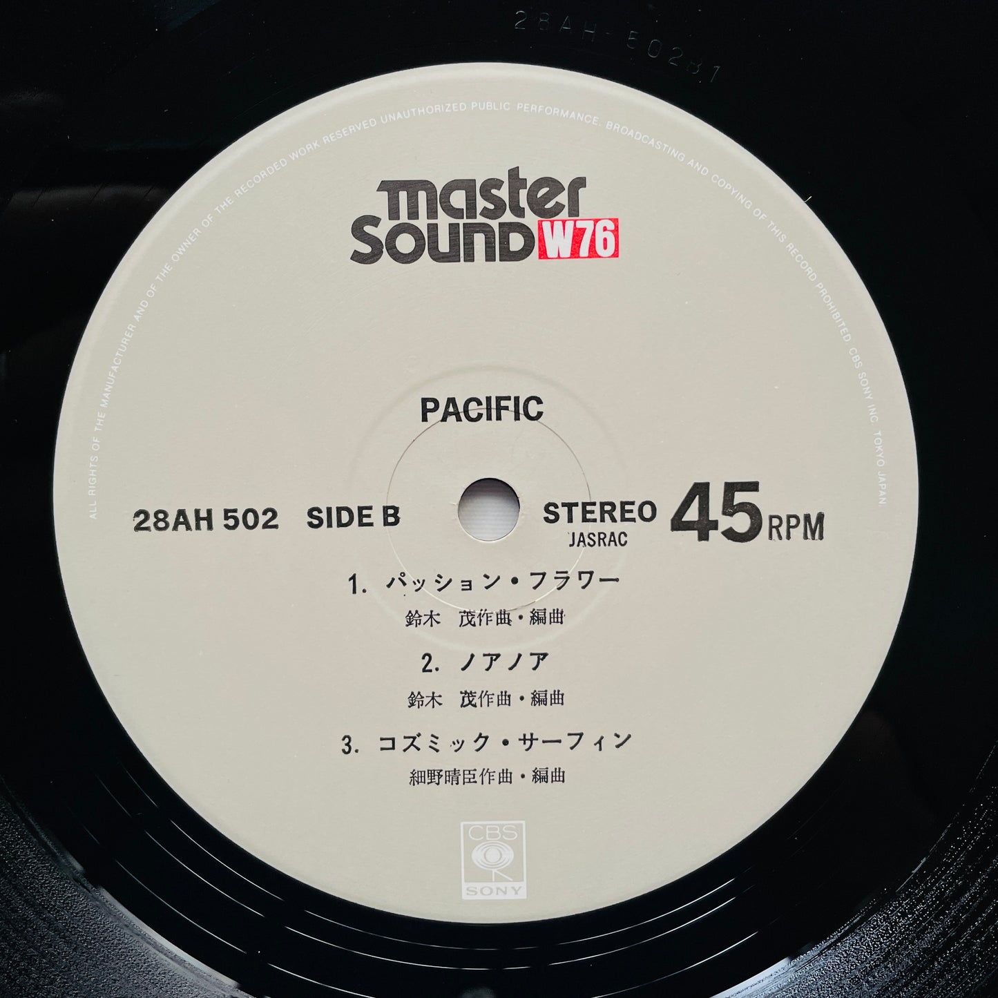 Haruomi Hosono, Shigeru Suzuki, Tatsuro Yamashita – Pacific (Original, Audiophile, w/Poster)