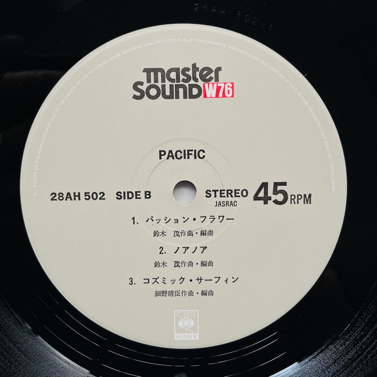 Haruomi Hosono, Shigeru Suzuki, Tatsuro Yamashita – Pacific (Original, Audiophile, w/Poster) - Portal Records