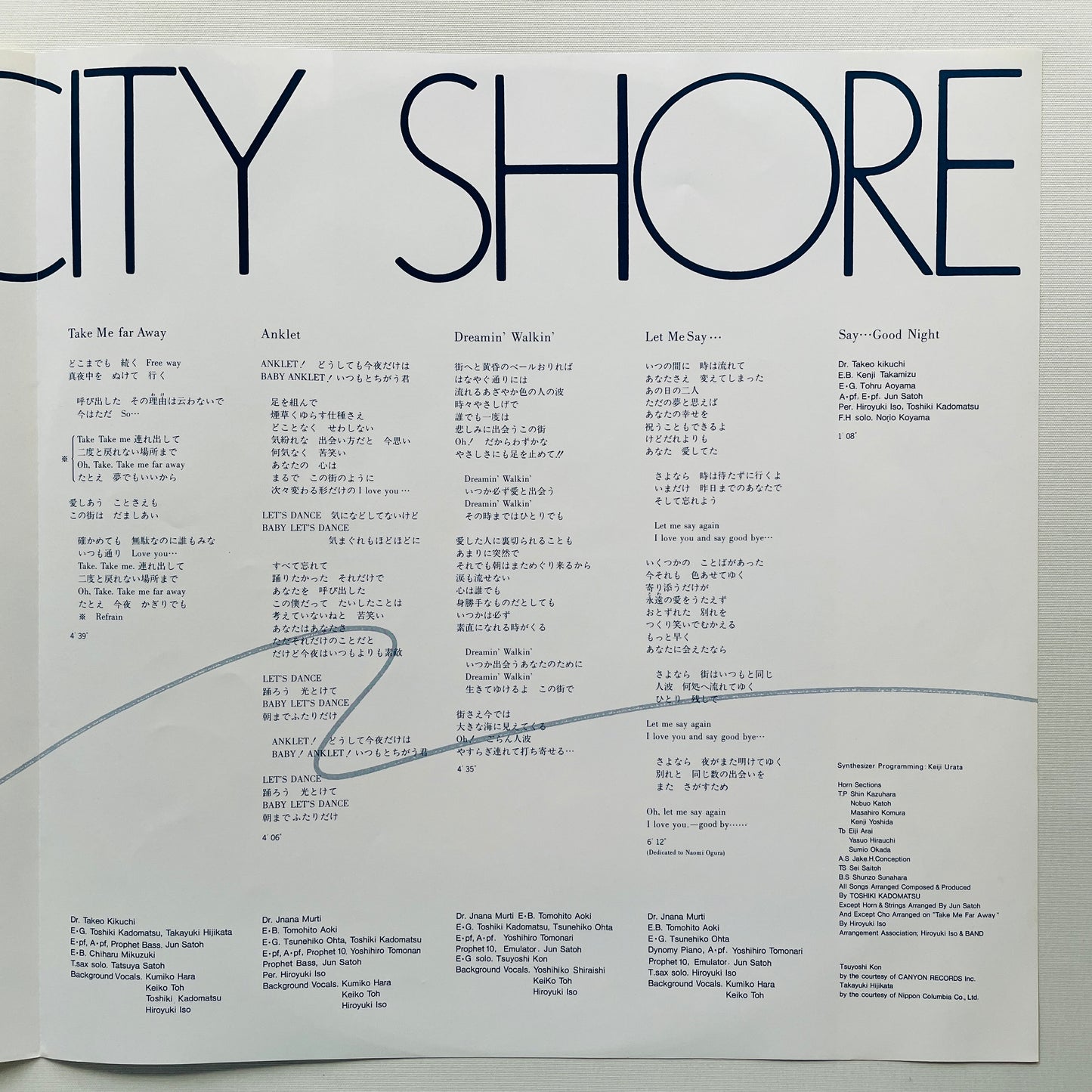 Toshiki Kadomatsu – On The City Shore (Original)