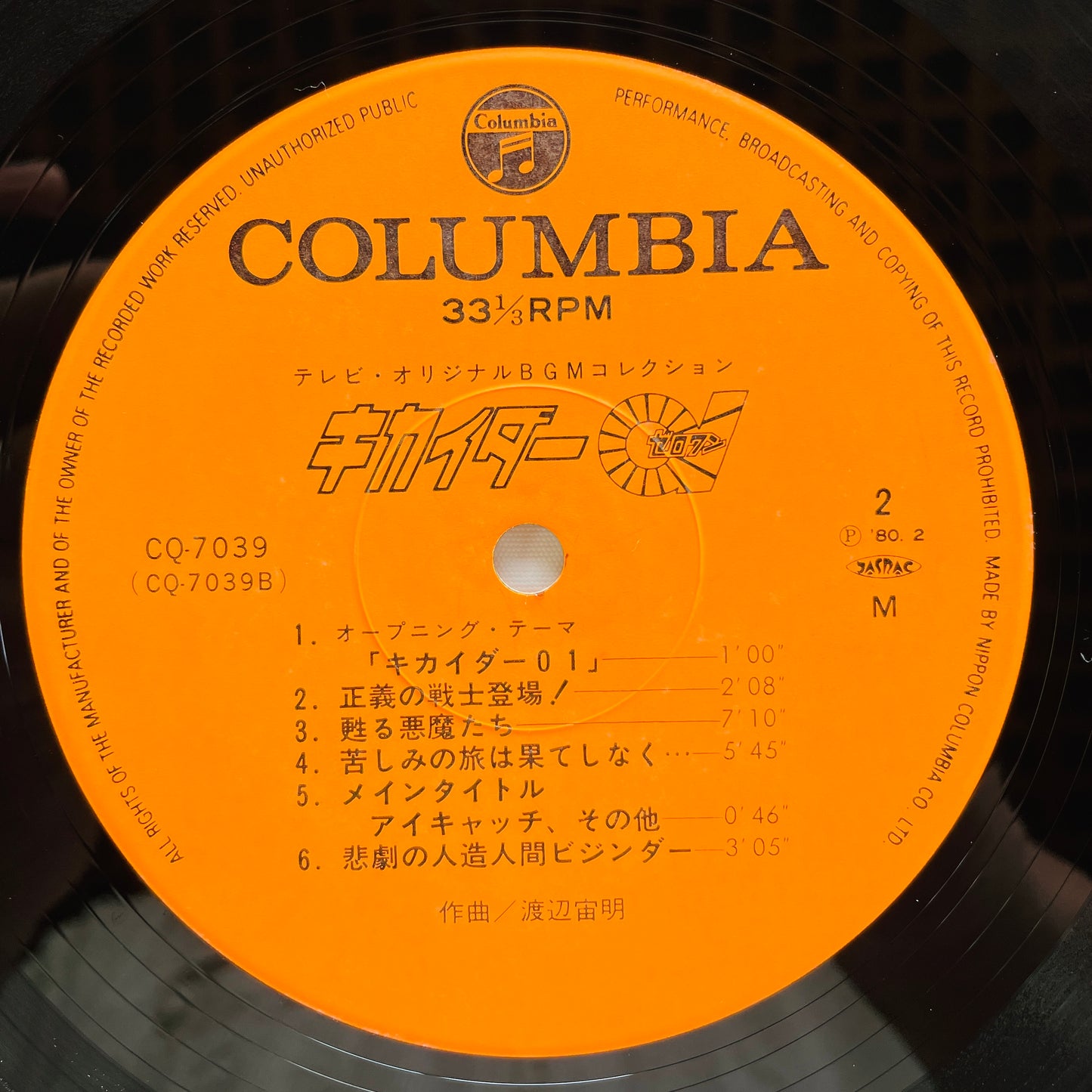 Chumei Watanabe - Android Kikaider BGM Collection (Original)