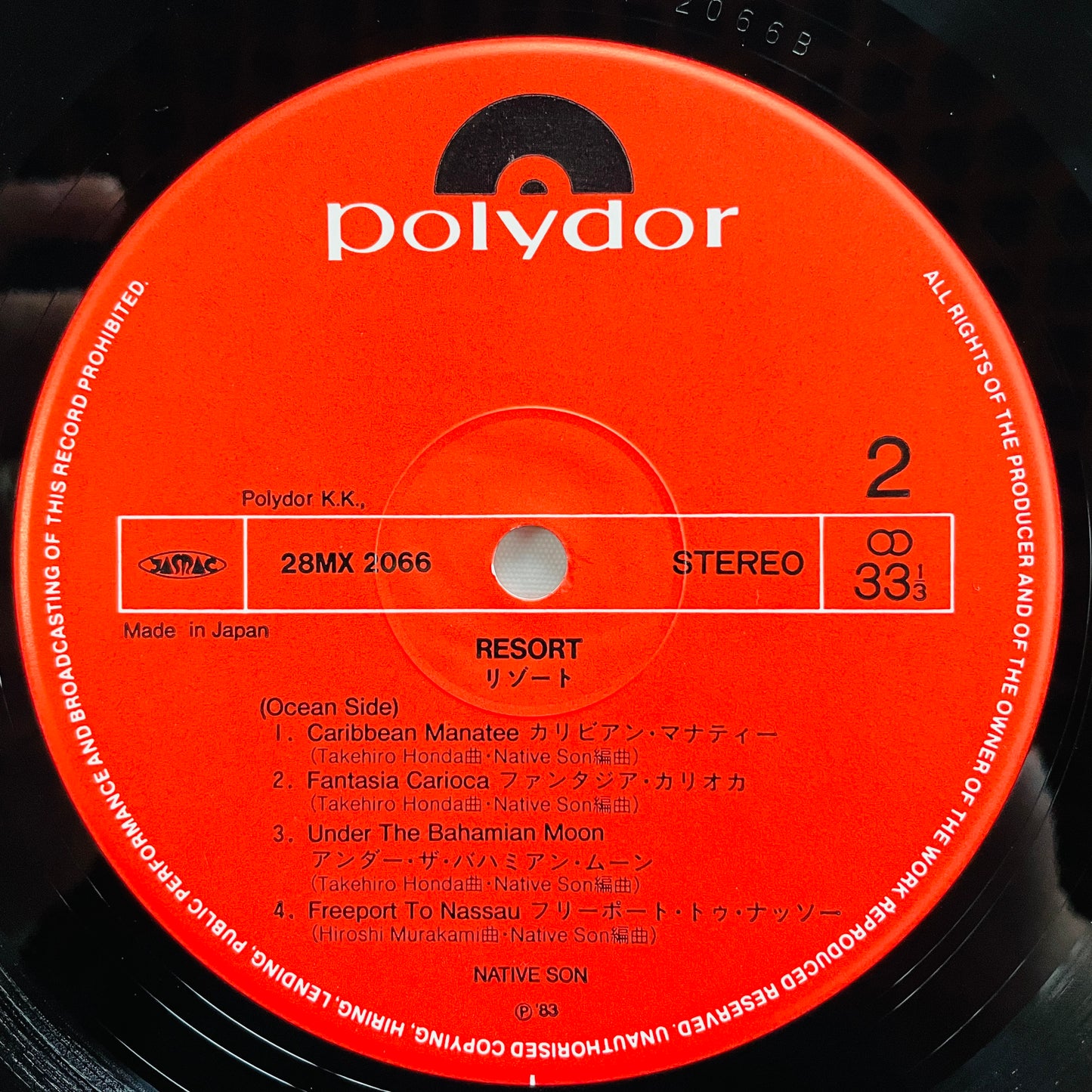 Native Son - Resort (Original) - Portal Records