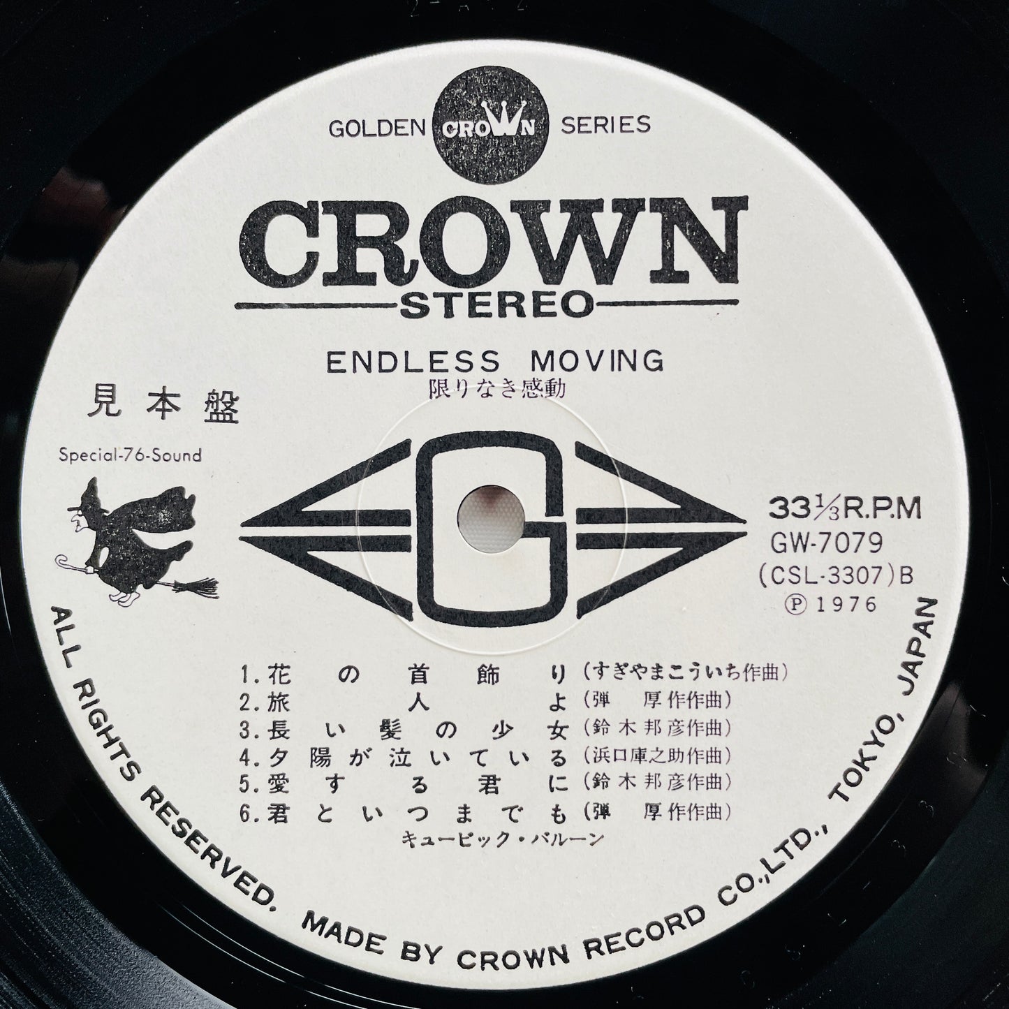 Cubic Balloon – Endless Moving (Original, Promo) - Portal Records