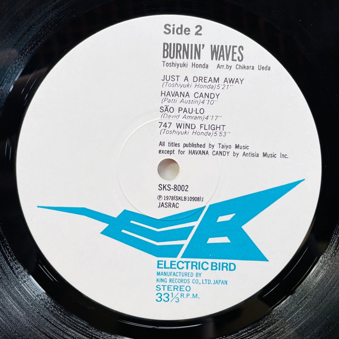 Toshiyuki Honda – Burnin' Waves (Original)