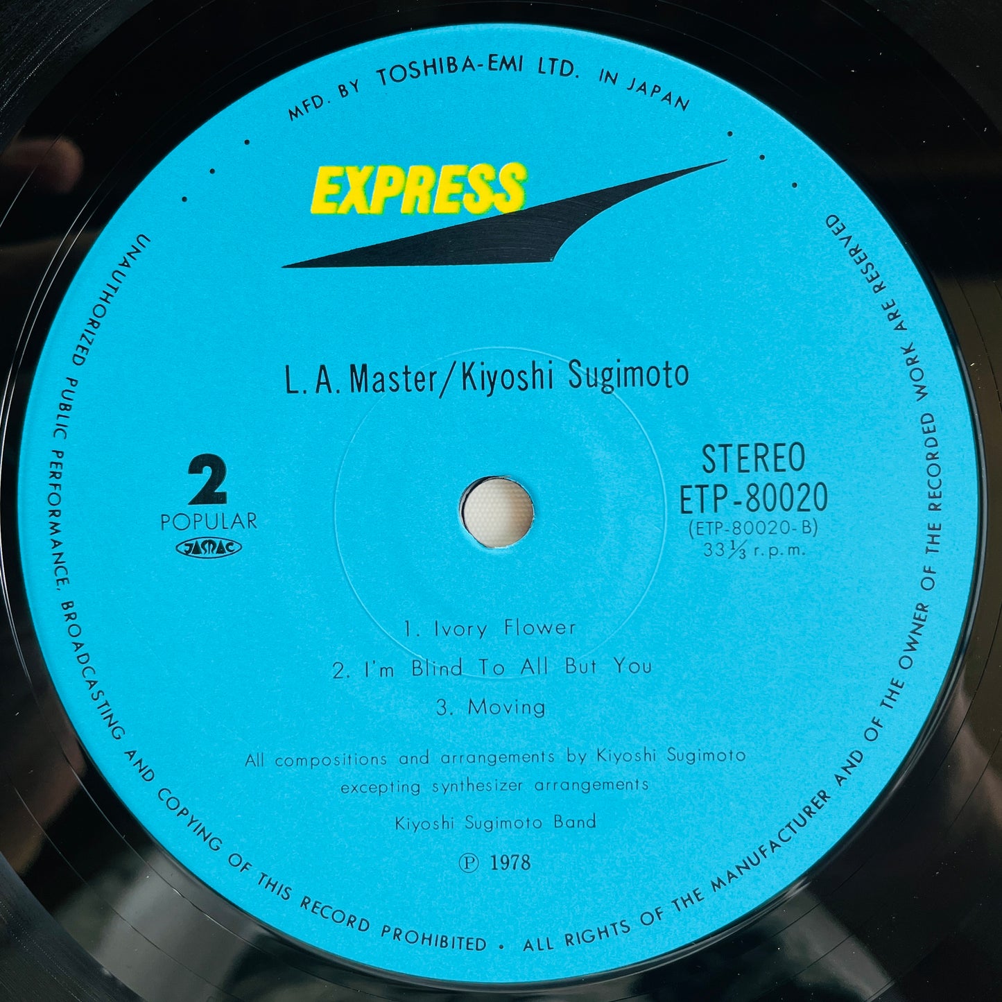 Kiyoshi Sugimoto – L.A. Master (Original)