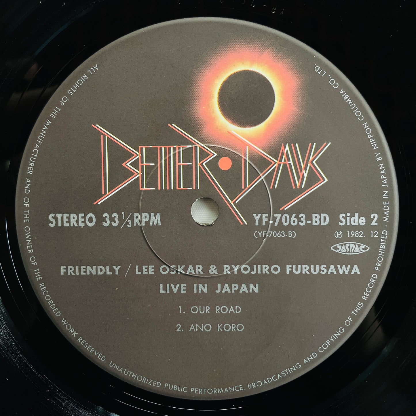 Ryojiro Furusawa, Lee Oskar – Friendly (Original)