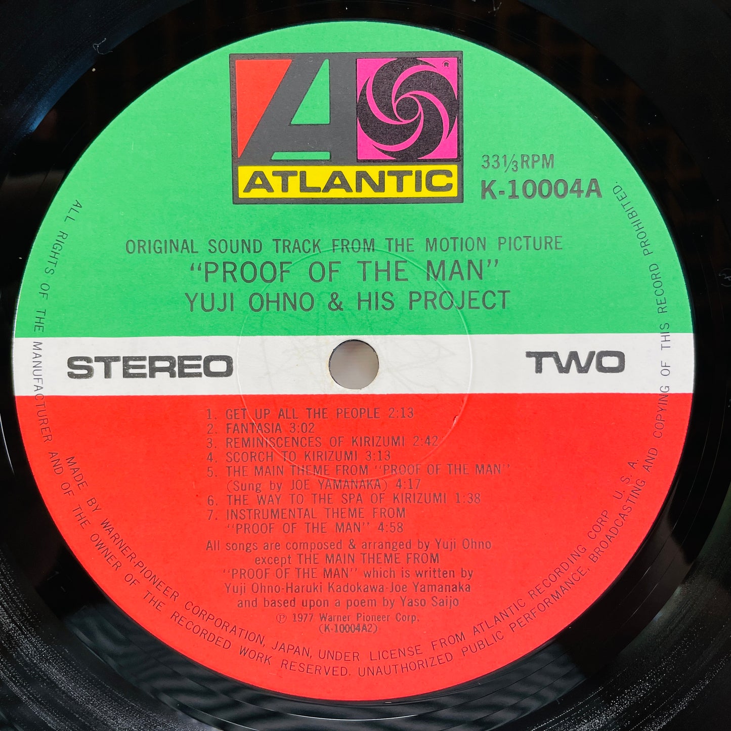 Yuji Ohno & His Project - Proof Of The Man (Original)