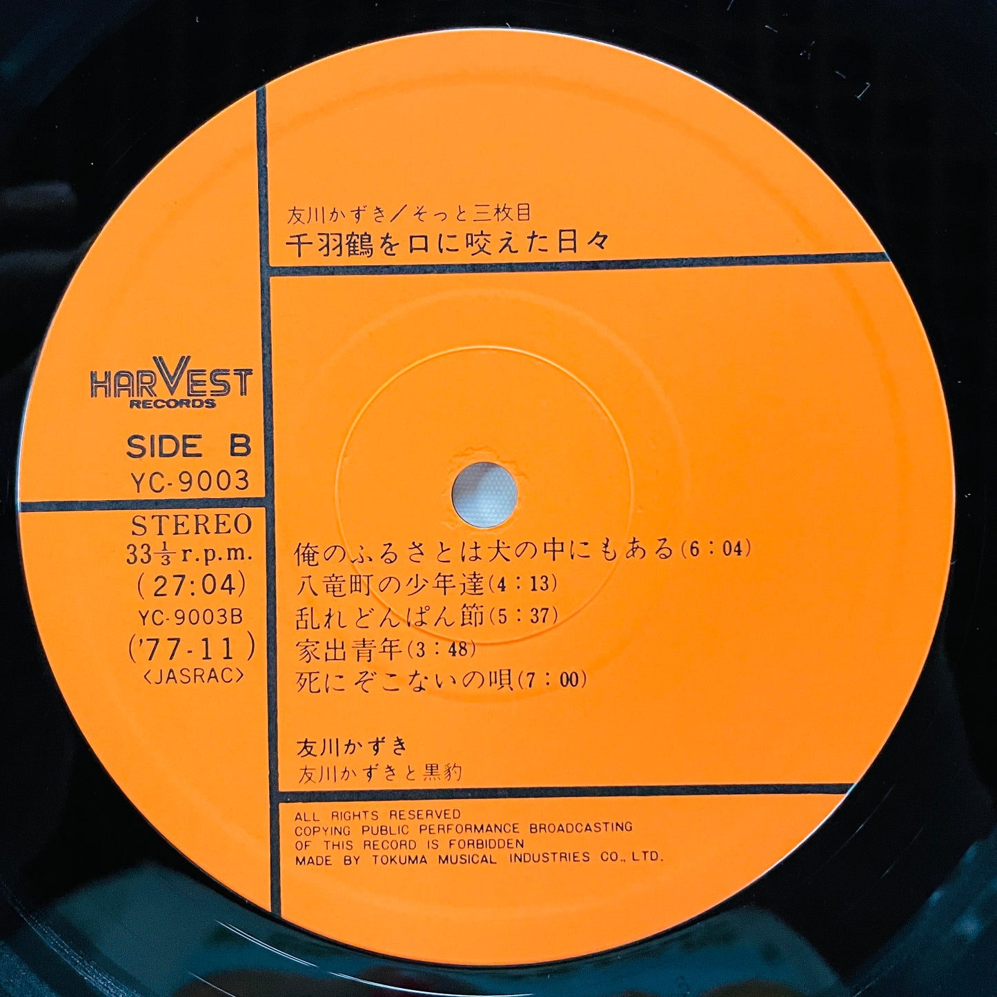 Kazuki Tomokawa - Senbazuru wo Kuchi ni Kuwaeta Hibi (Original)