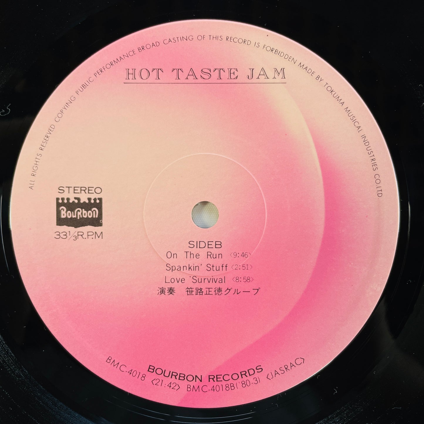 Masanori Sasaji – Hot Taste Jam (Original)