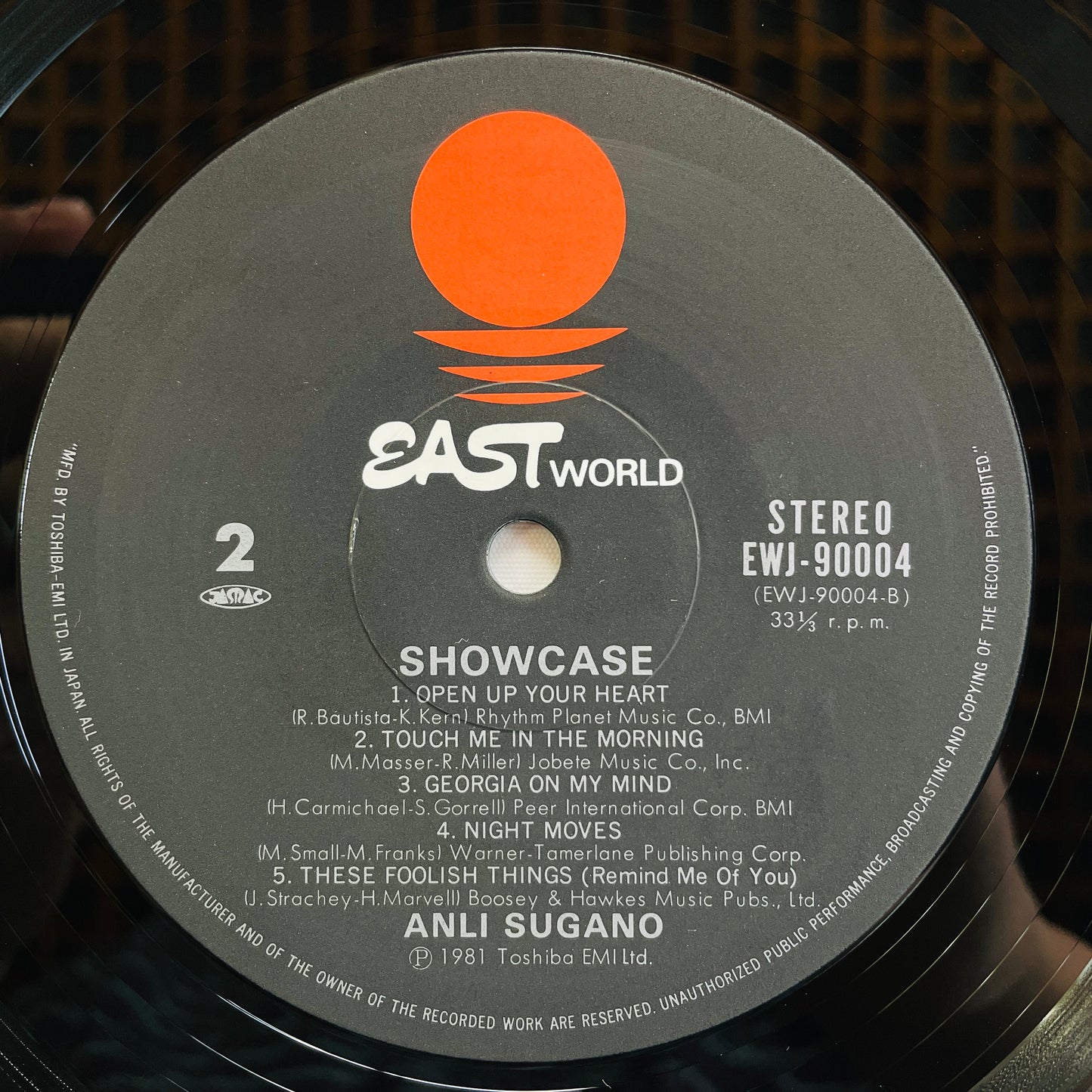 Anli Sugano – Show Case (Original) - Portal Records