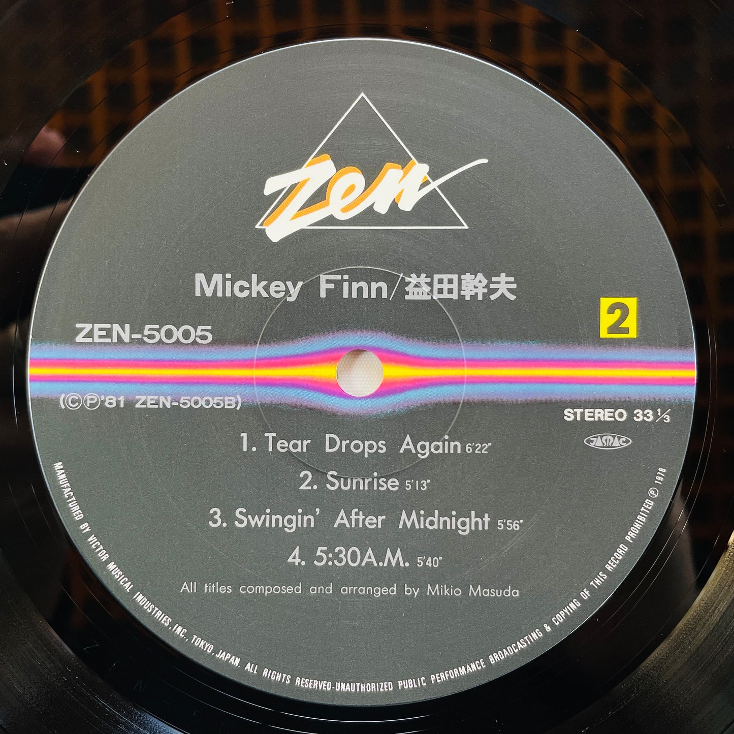 Mikio Masuda – Mickey Finn (Original)