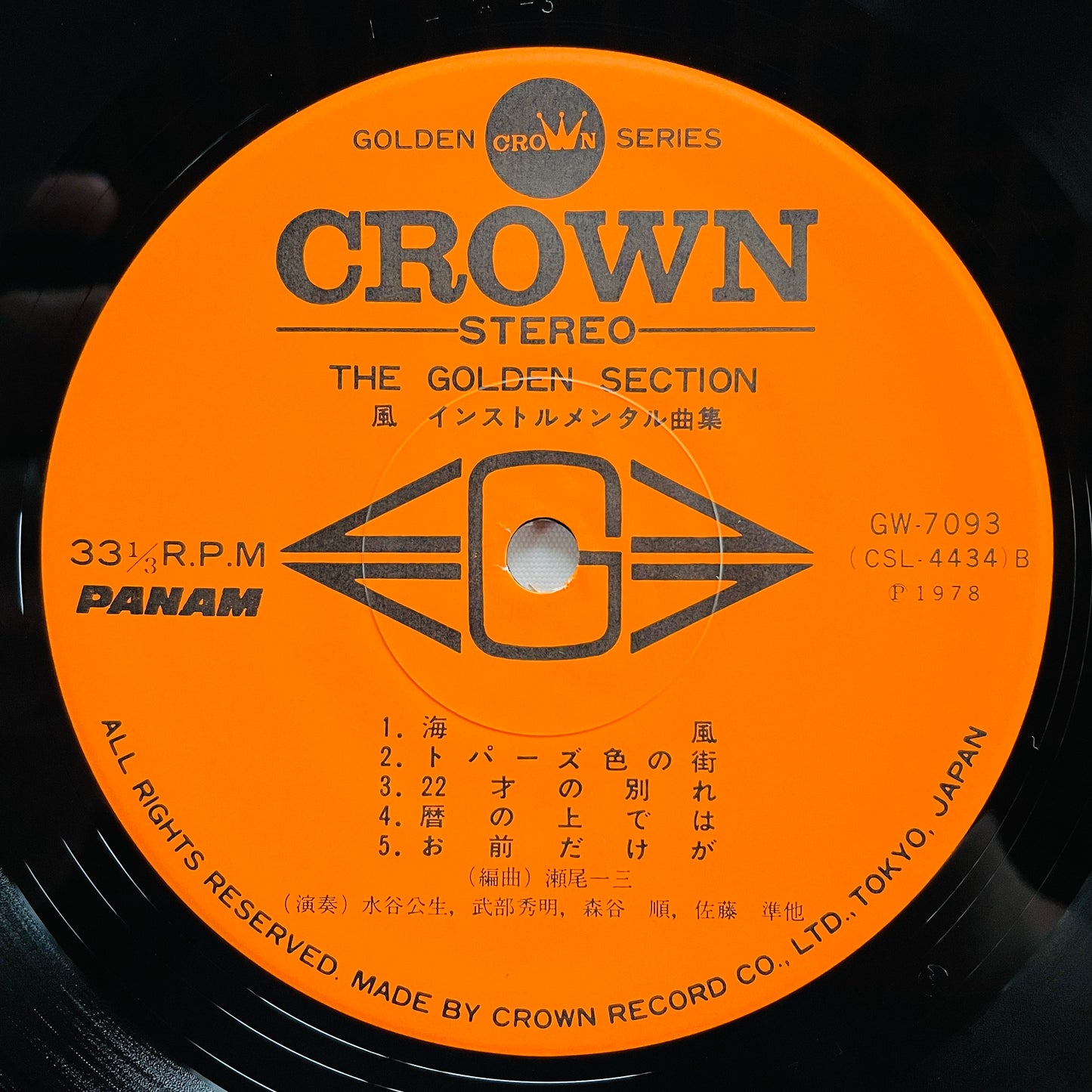 Ichizo Seo – The Golden Section (Original)