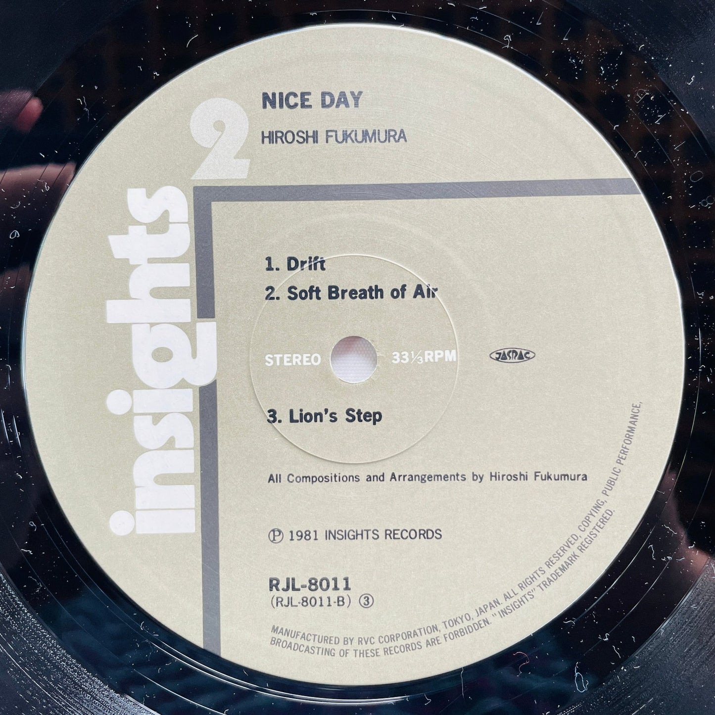 Hiroshi Fukumura – Nice Day (Original) - Portal Records