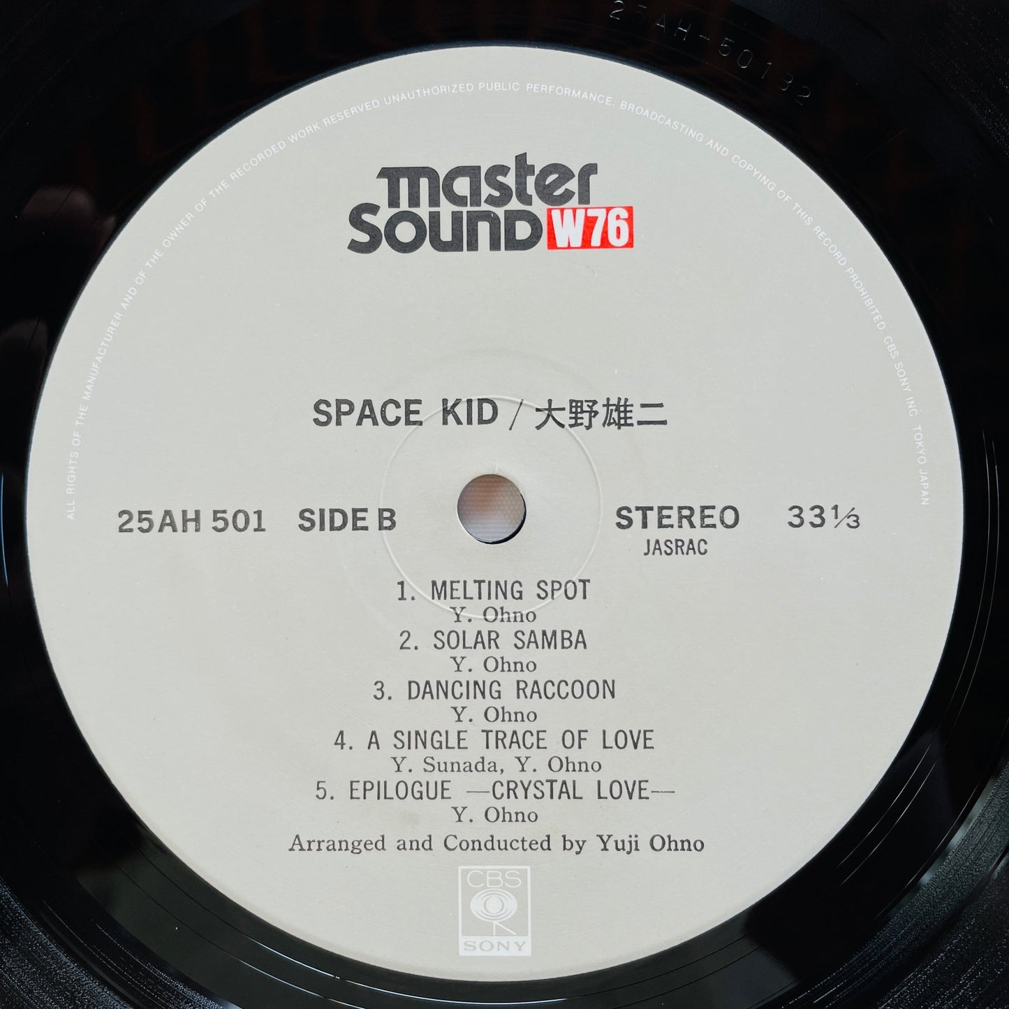 Yuji Ohno – Space Kid (Original) - Portal Records