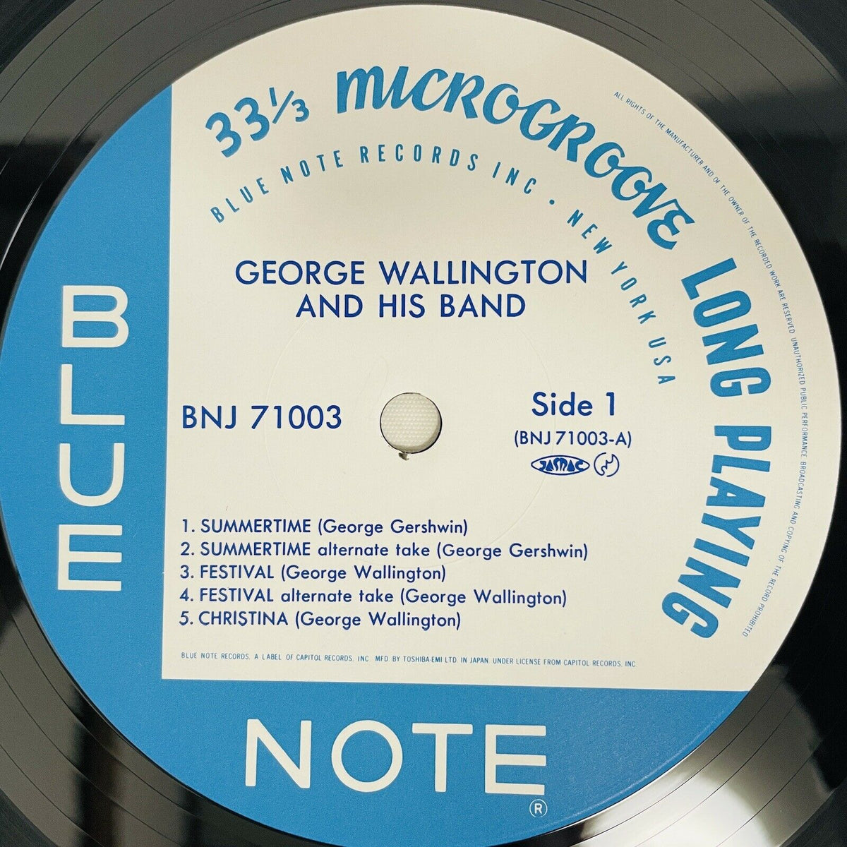 George Wallington - Showcase (Japanese Press) - Portal Records