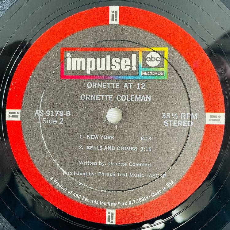 Ornette Coleman - Ornette At 12 (US Original) - Portal Records