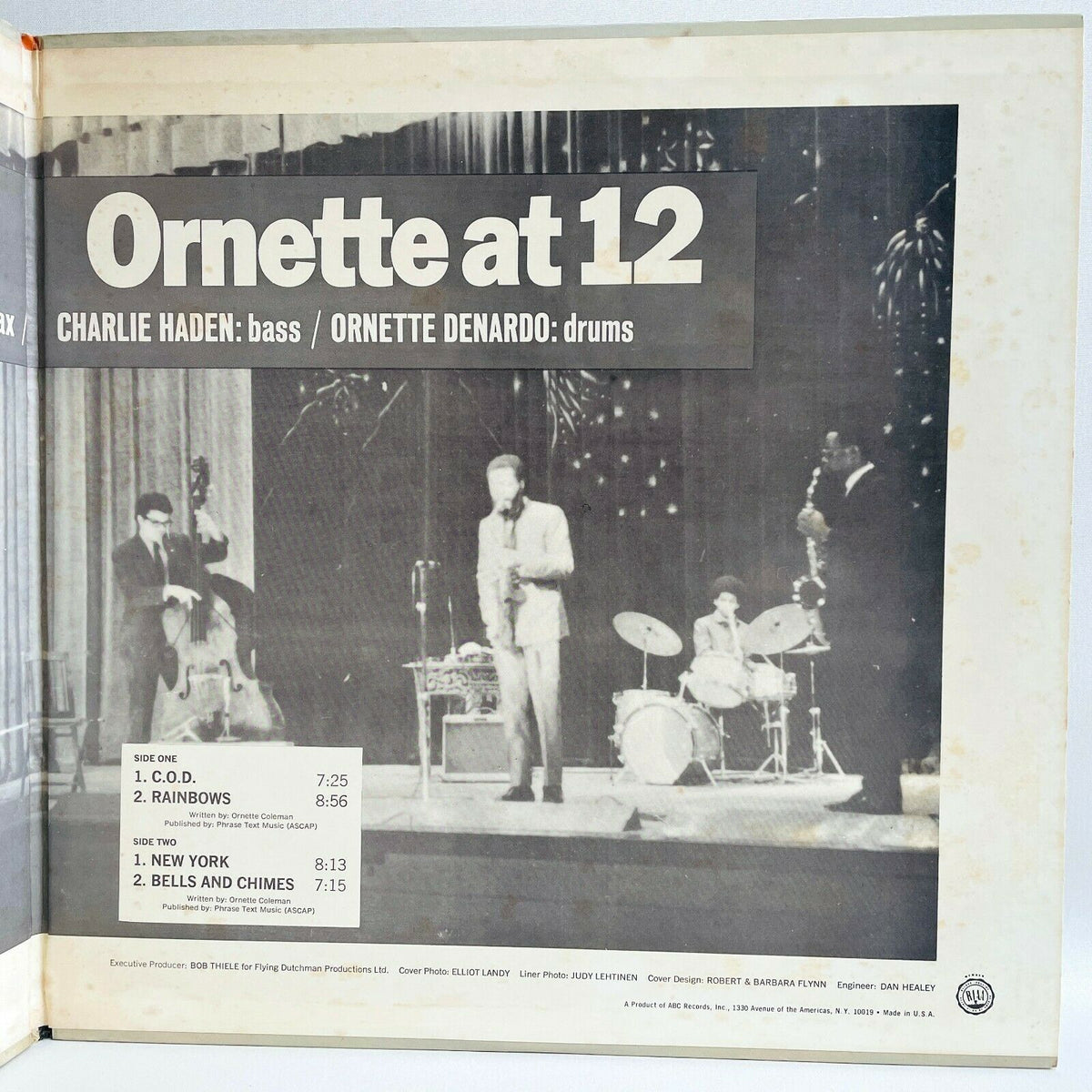 Ornette Coleman - Ornette At 12 (US Original) - Portal Records
