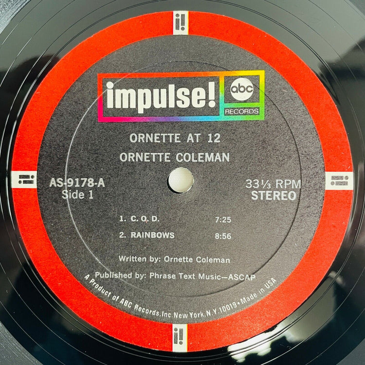Ornette Coleman - Ornette At 12 (US Original) - Portal Records
