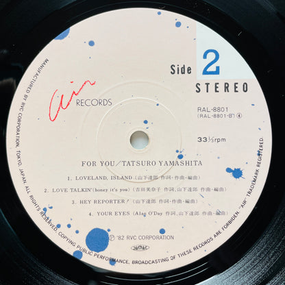 Tatsuro Yamashita - For You (Original)