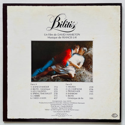 Francis Lai – Bilitis Original Soundtrack (Japanese Pressing)