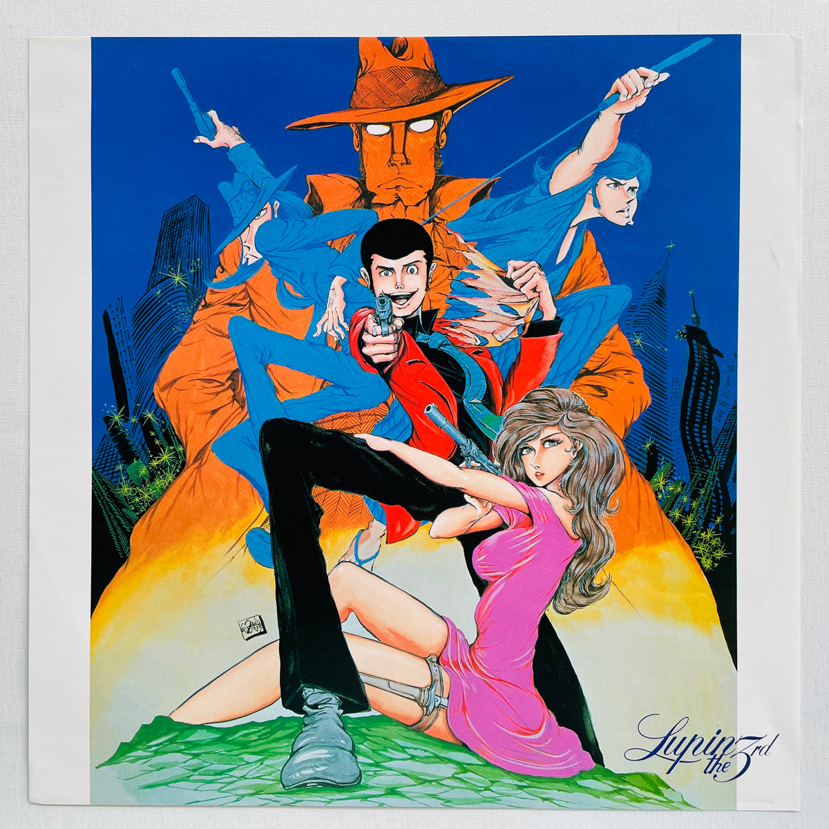 Yuji Ohno - Lupin The 3rd Original Soundtrack 2 (Original, Satril Pressing, w/Movie program)