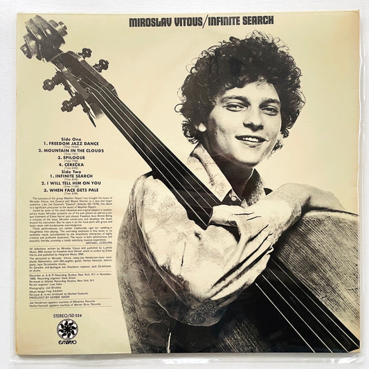 Miroslav Vitous – Infinite Search (US Orignal, PR Press) - Portal Records