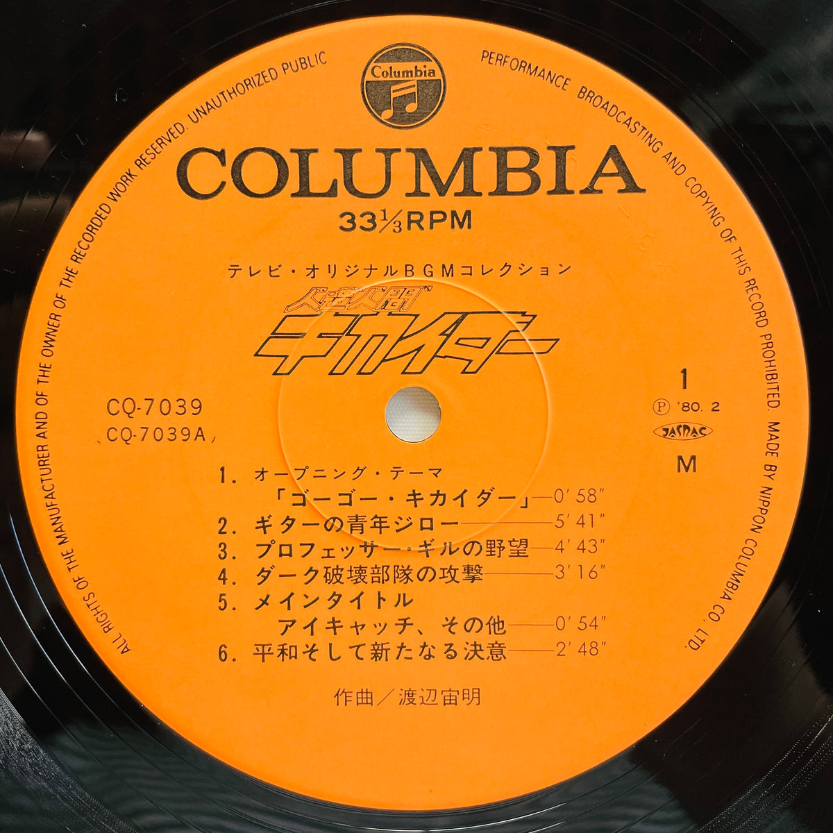 Chumei Watanabe - Android Kikaider BGM Collection (Original)