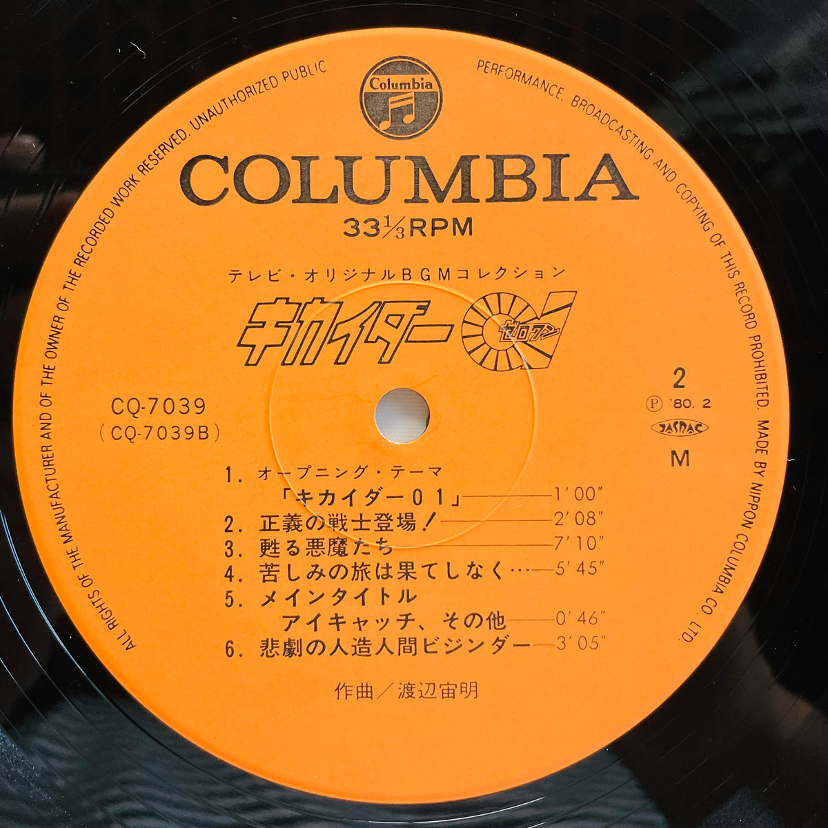 Chumei Watanabe - Android Kikaider BGM Collection (Original)