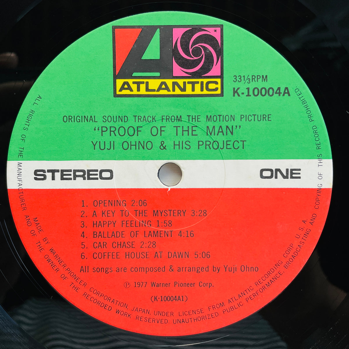 Yuji Ohno & His Project - Proof Of The Man (Original)