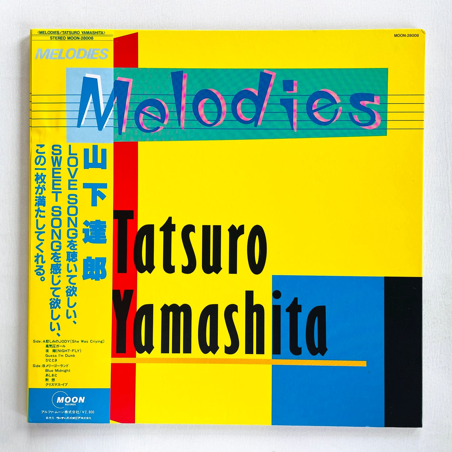 Tatsuro Yamashita - Melodies (Original)