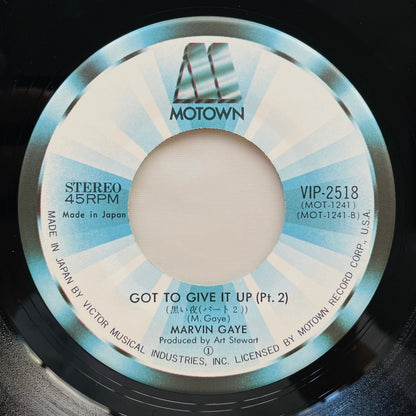 Marvin Gaye - Got To Give It Up Pt.1, Pt.2 (Japanese Press 7")