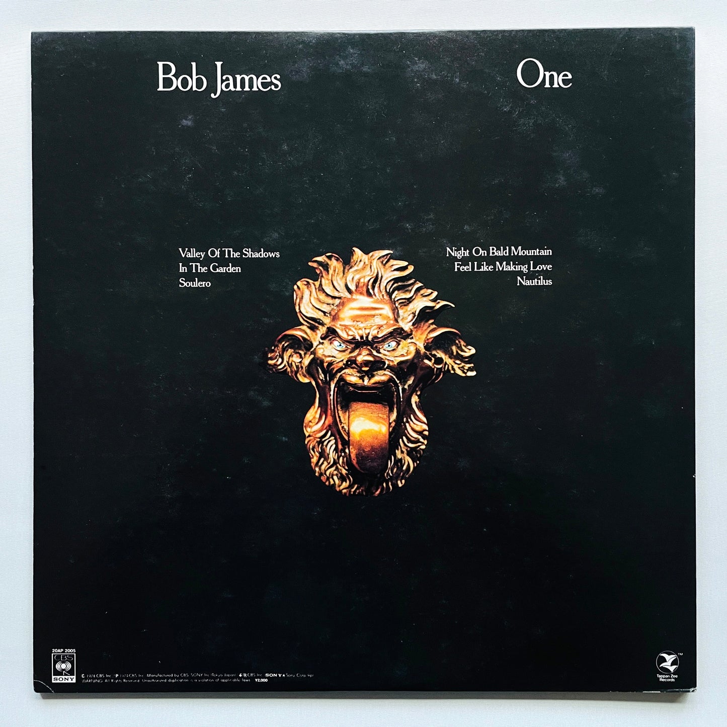 Bob James - One (Japanese Pressing)