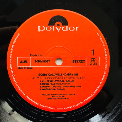 Bobby Caldwell – Carry On (Japanese Pressing)