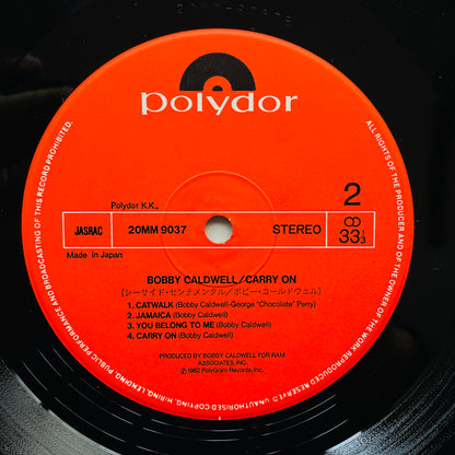 Bobby Caldwell – Carry On (Japanese Pressing)