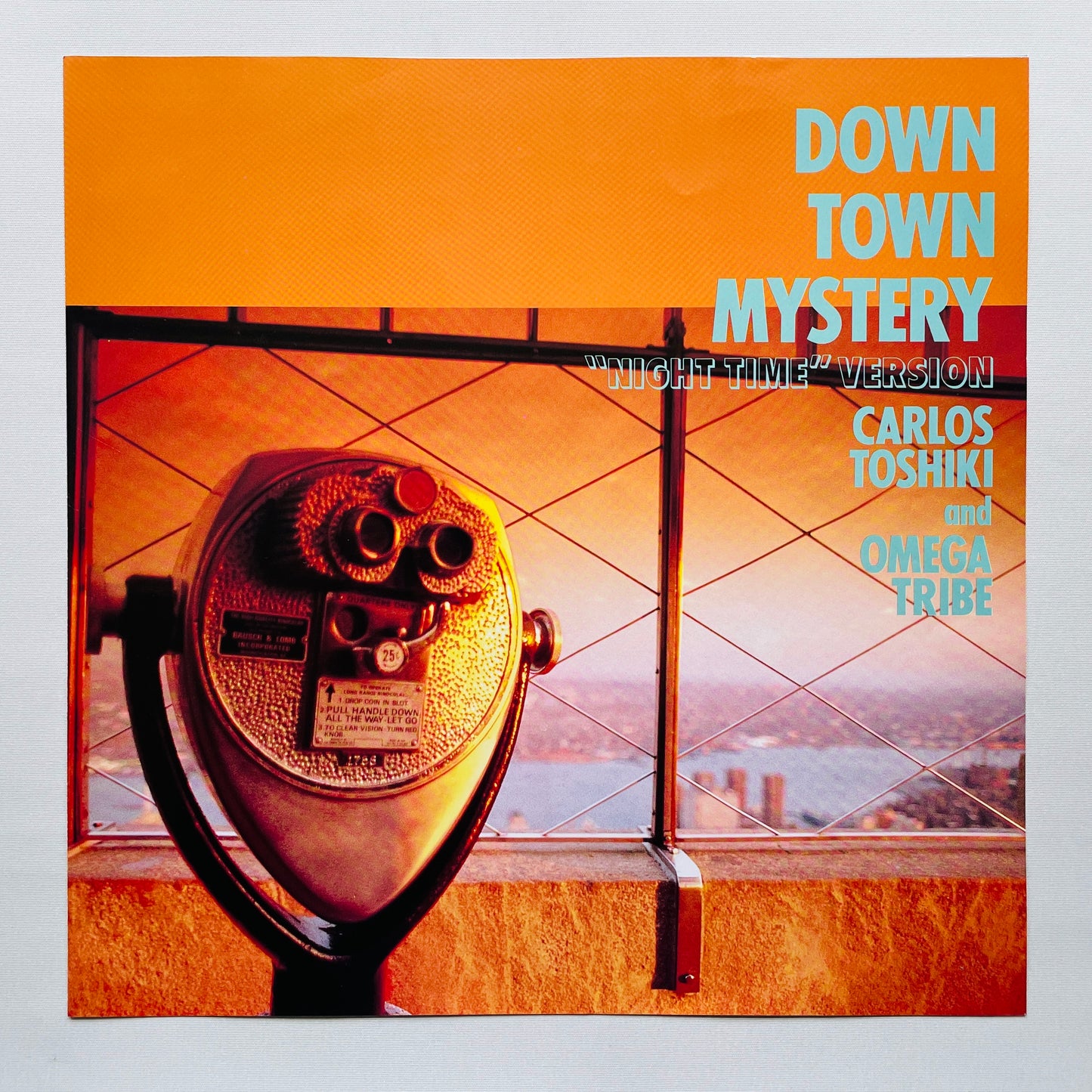 Carlos Toshiki And Omega Tribe – Down Town Mystery ("Night Time" Version, Original)