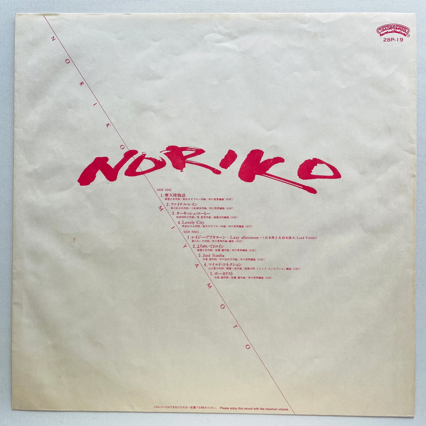 Noriko Miyamoto – Noriko (Original)
