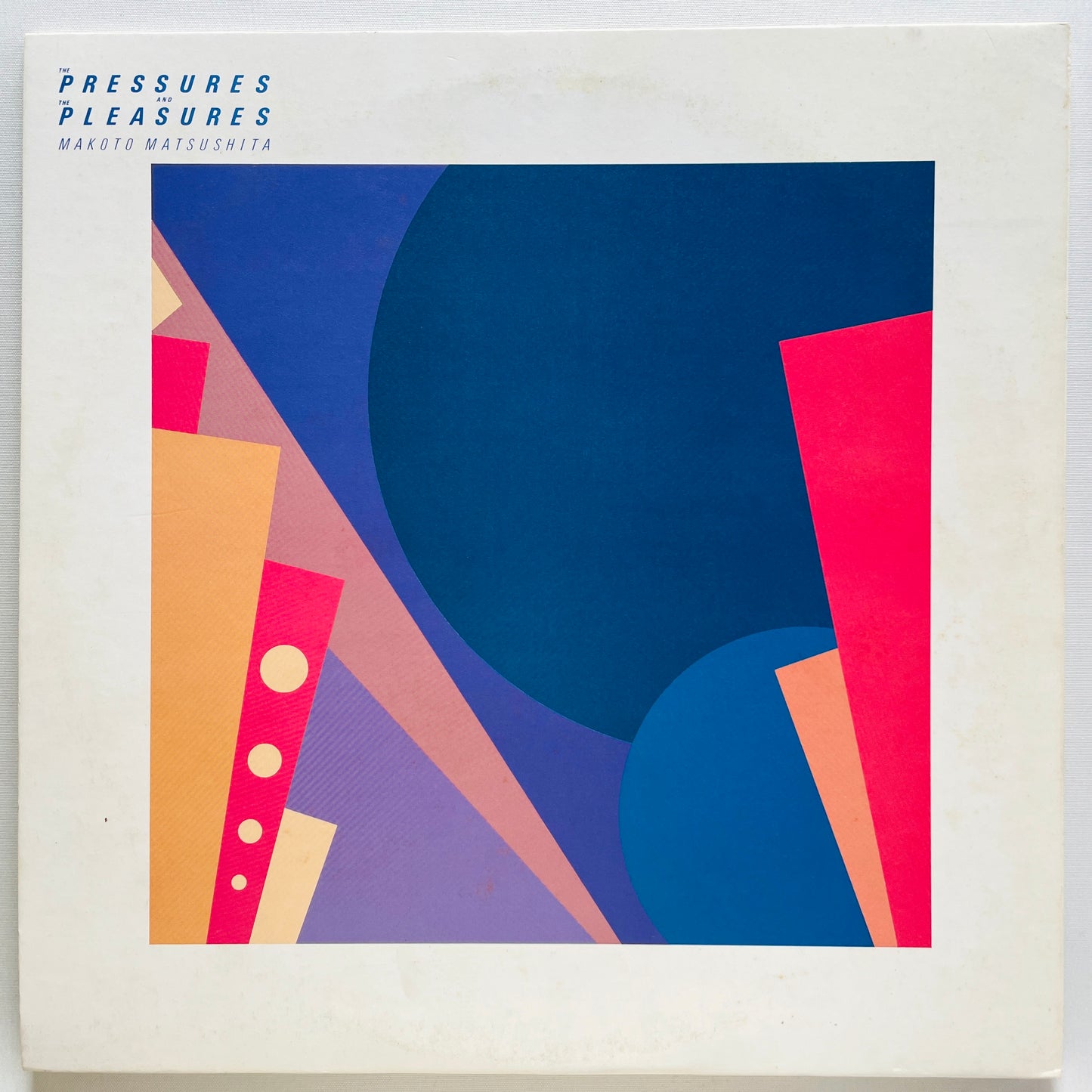 Makoto Matsushita – First Light / The Pressures And The Pleasures (Promo only)