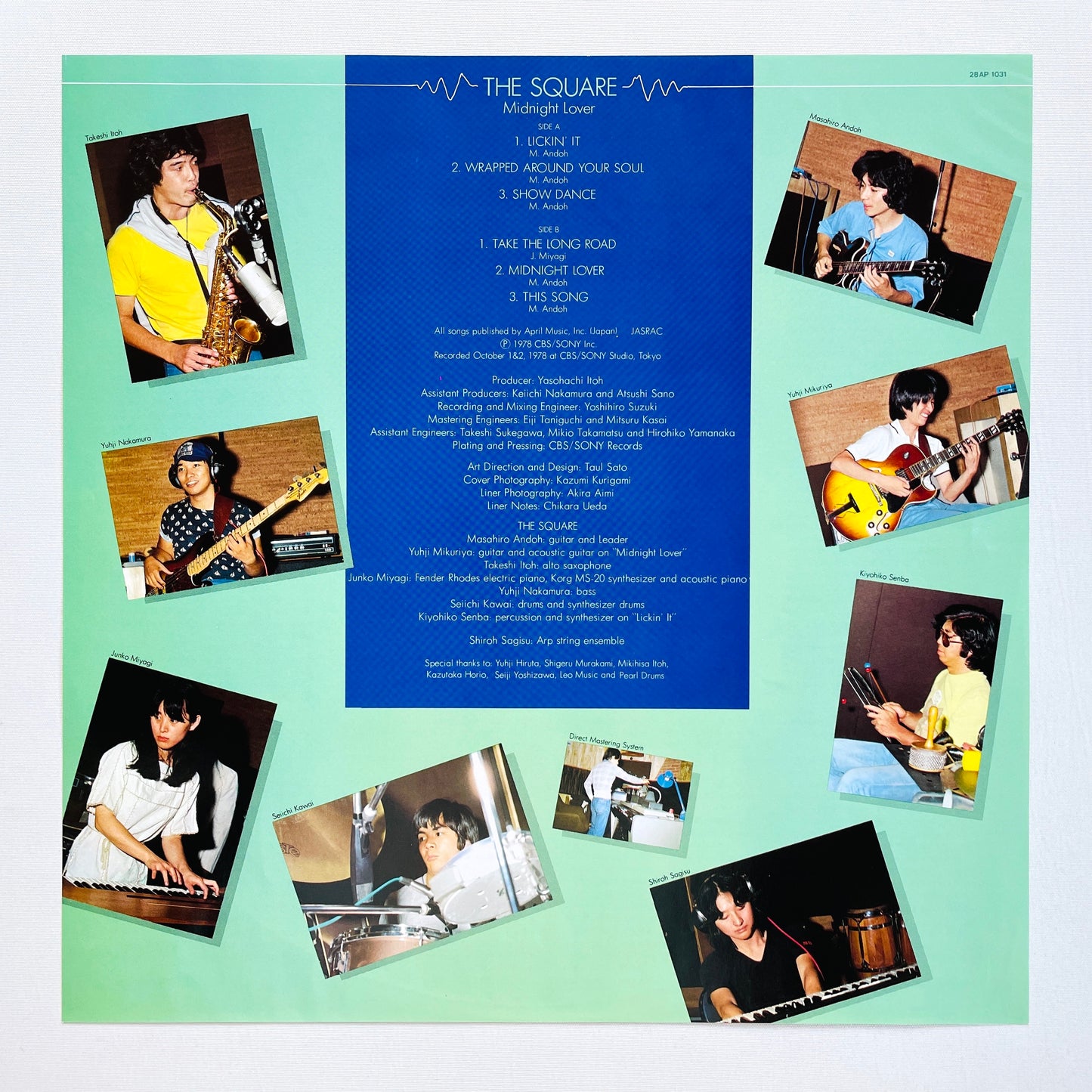 The Square – Midnight Lover (Original, Audiophile)