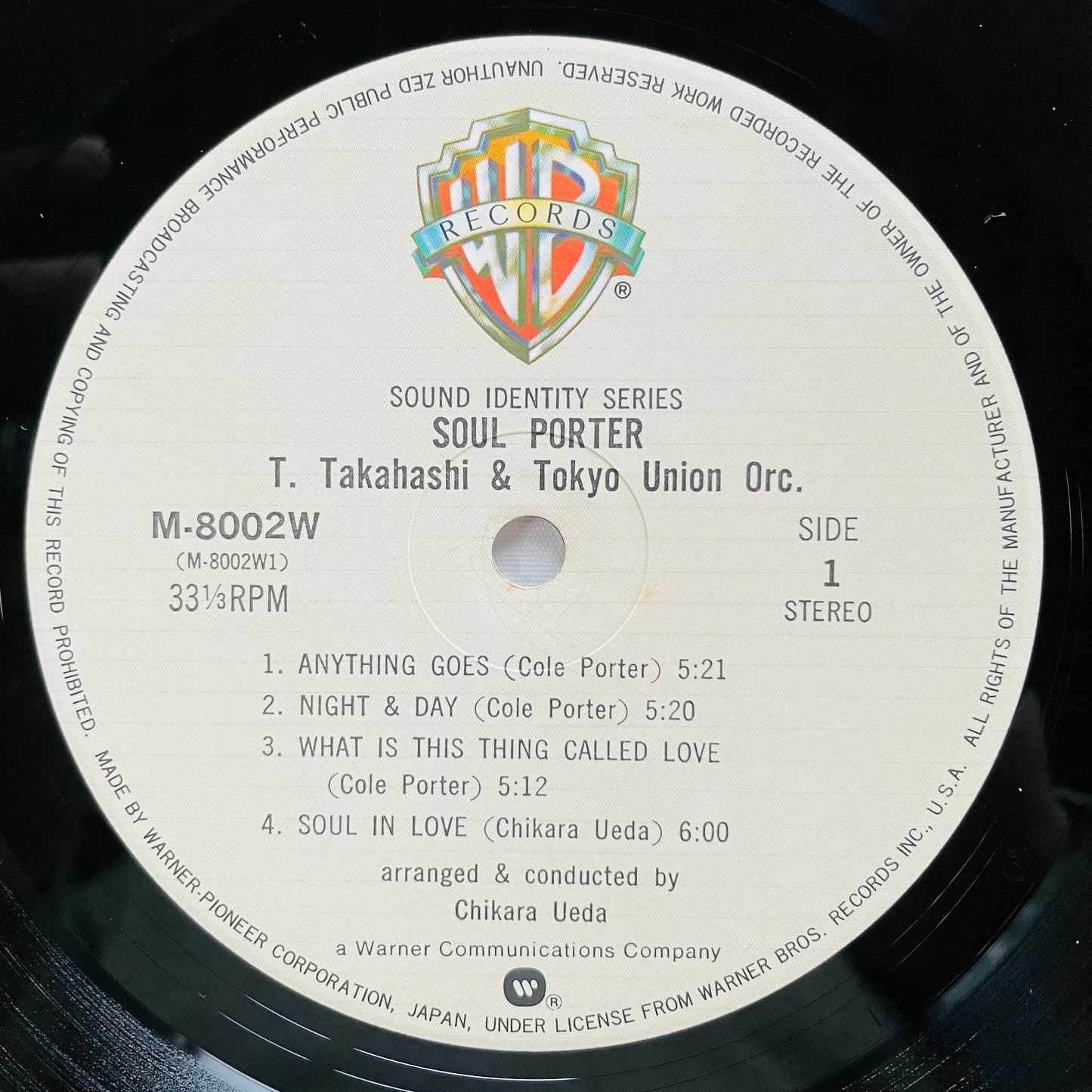 Tatsuya Takahashi & Tokyo Union Orc. - Soul Porter (Original) - Portal Records