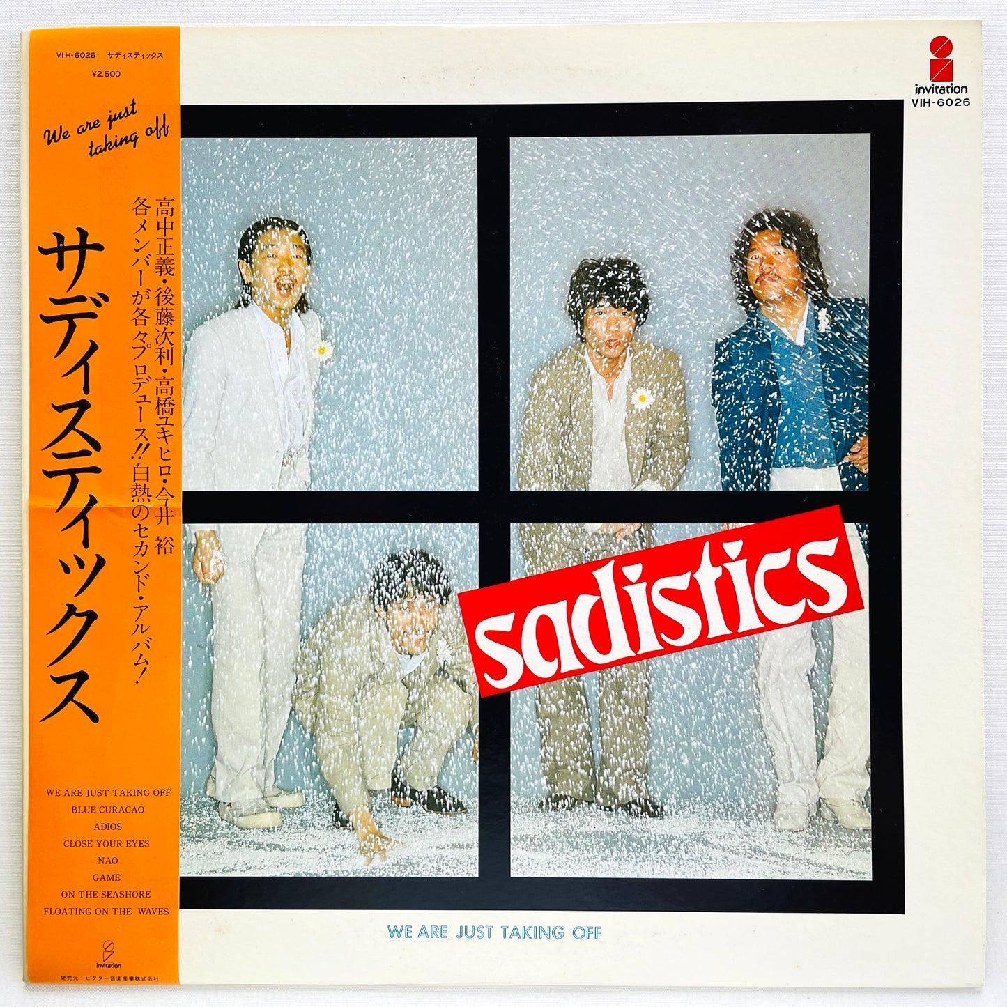 Sadistics – We Are Just Taking Off (Original) - Portal Records