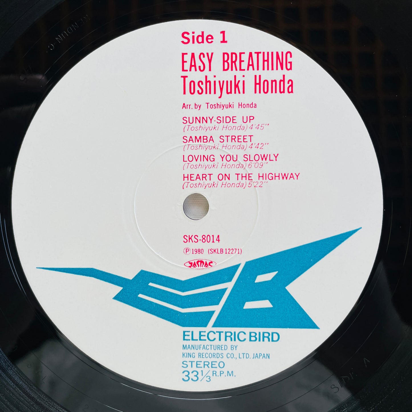Toshiyuki Honda – Easy Breathing (Original) - Portal Records