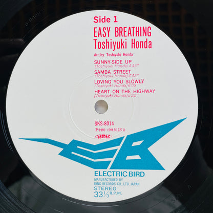 Toshiyuki Honda – Easy Breathing (Original) - Portal Records