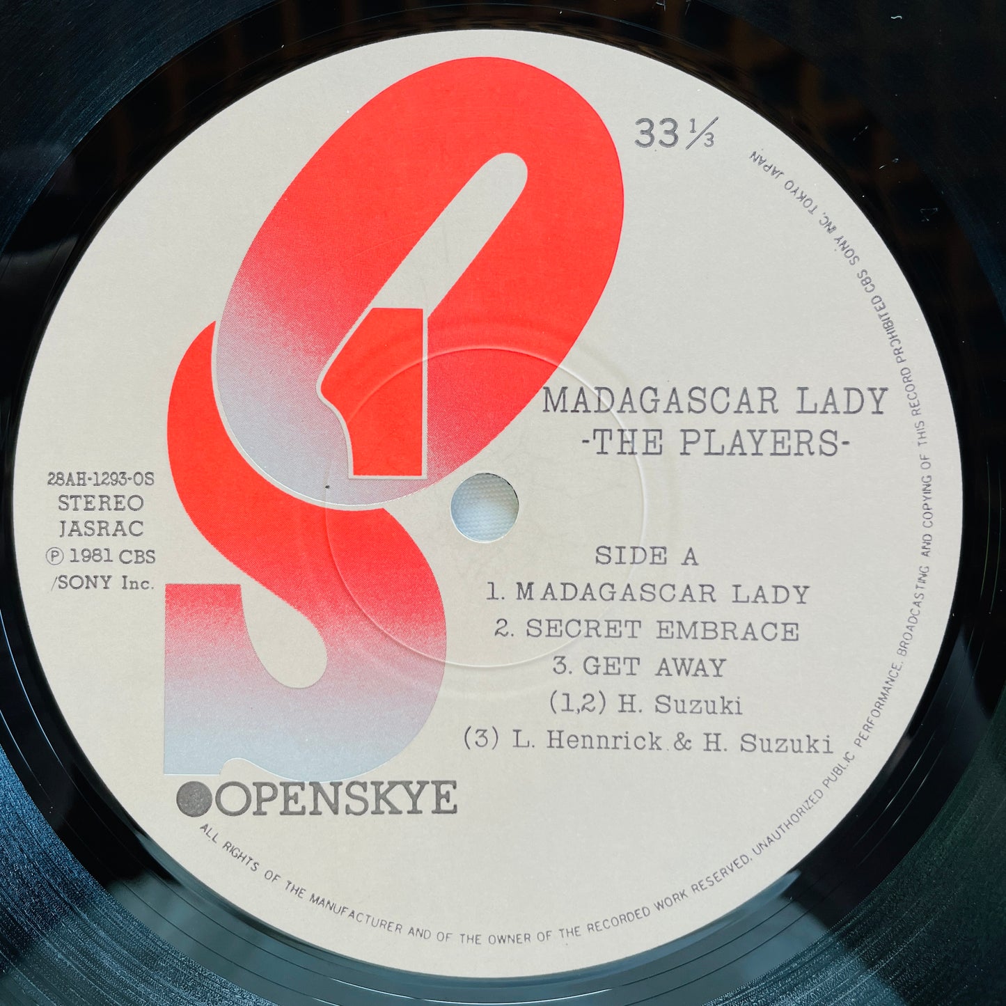The Players - Madagascar Lady (Original) - Portal Records