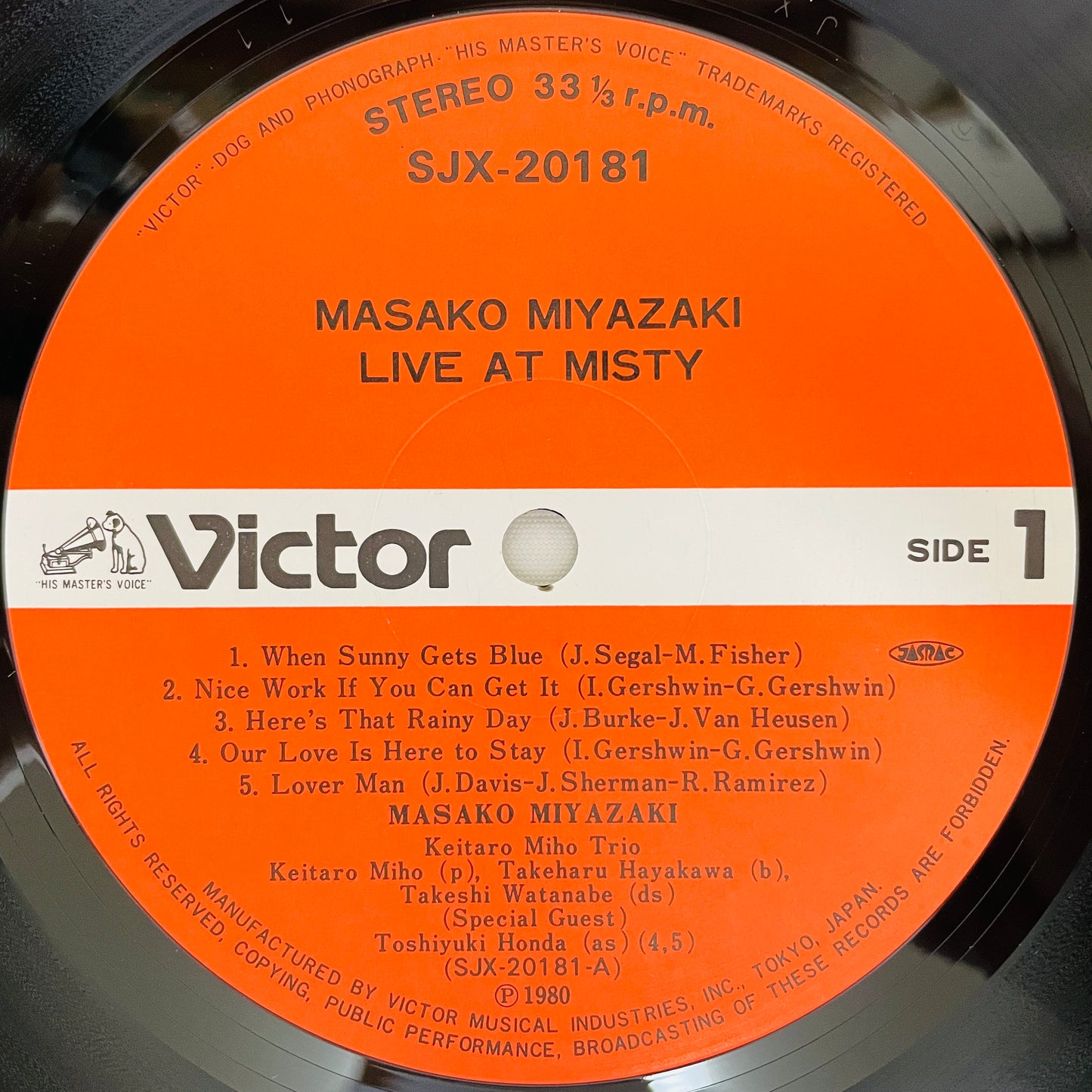 Masako Miyazaki – Live At Misty