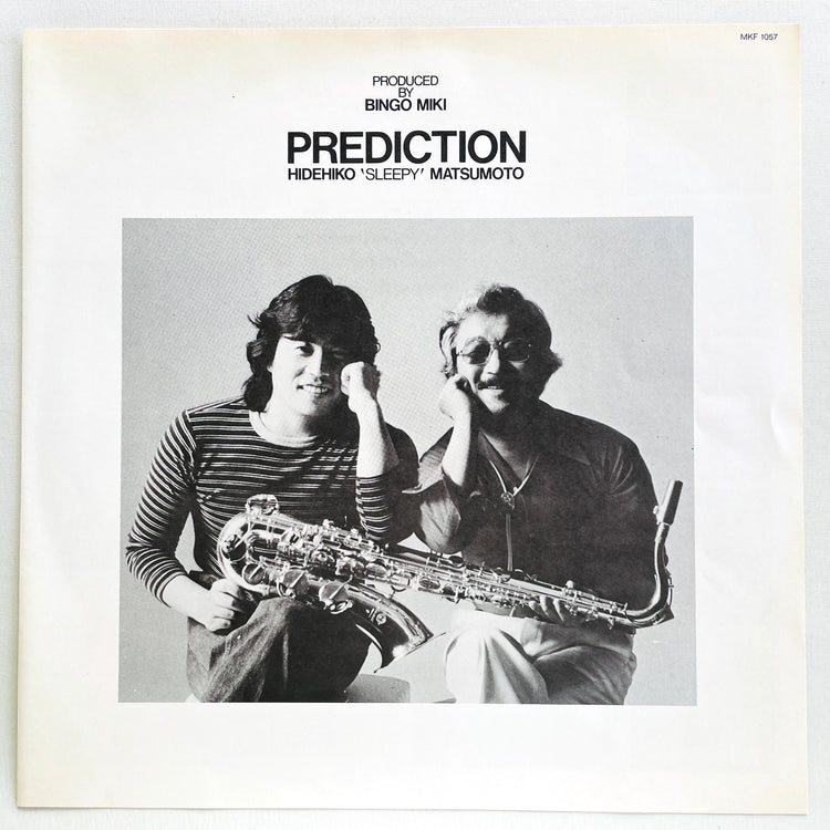Hidehiko Matsumoto, Bingo Miki - Prediction (Original) - Portal Records