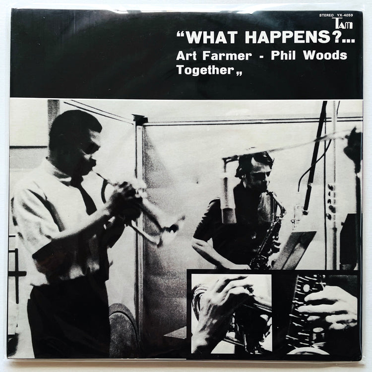 Art Farmer, Phil Woods - What Happens? (Japanese Press) - Portal Records