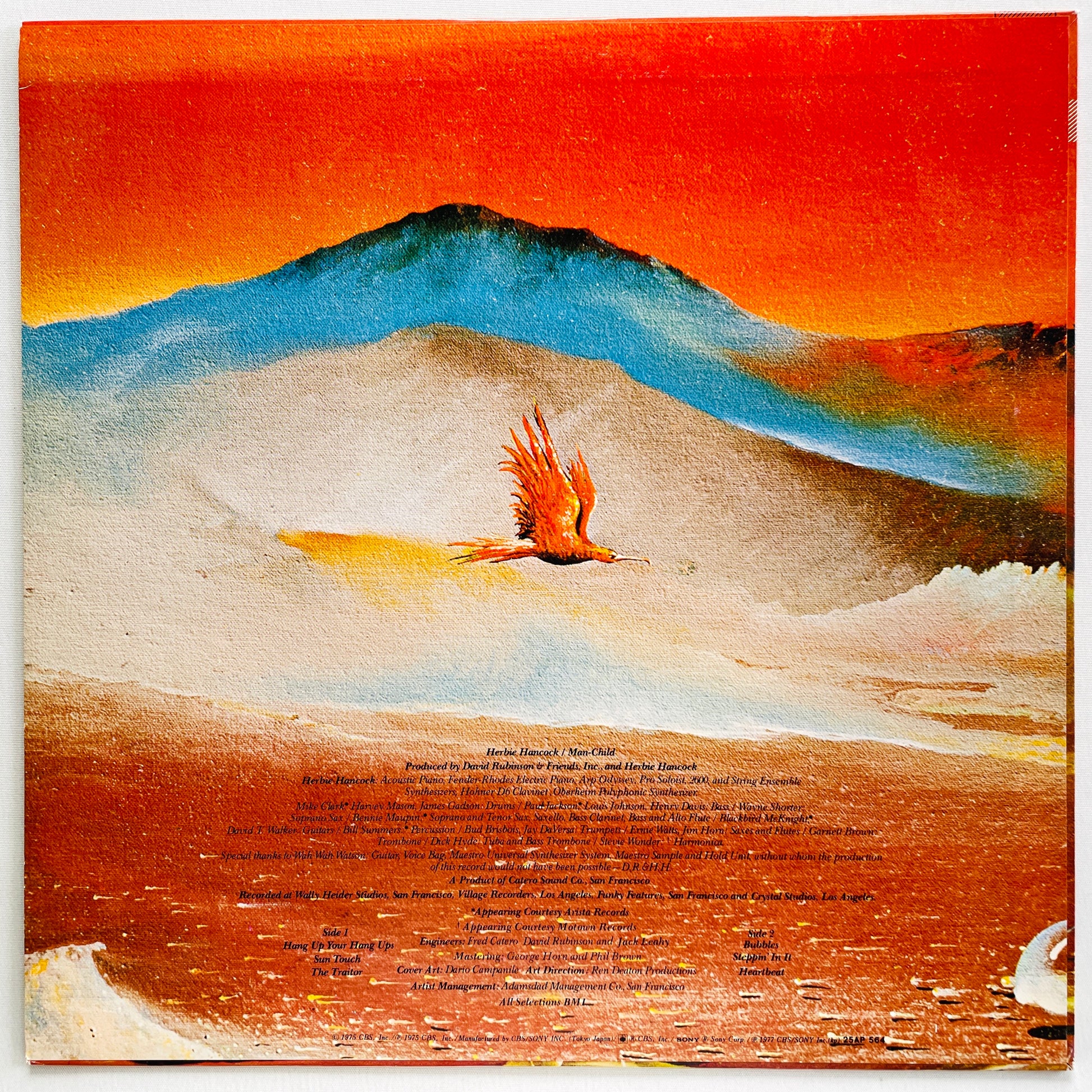 Herbie Hancock – Man-Child (Japanese Pressing) - Portal Records