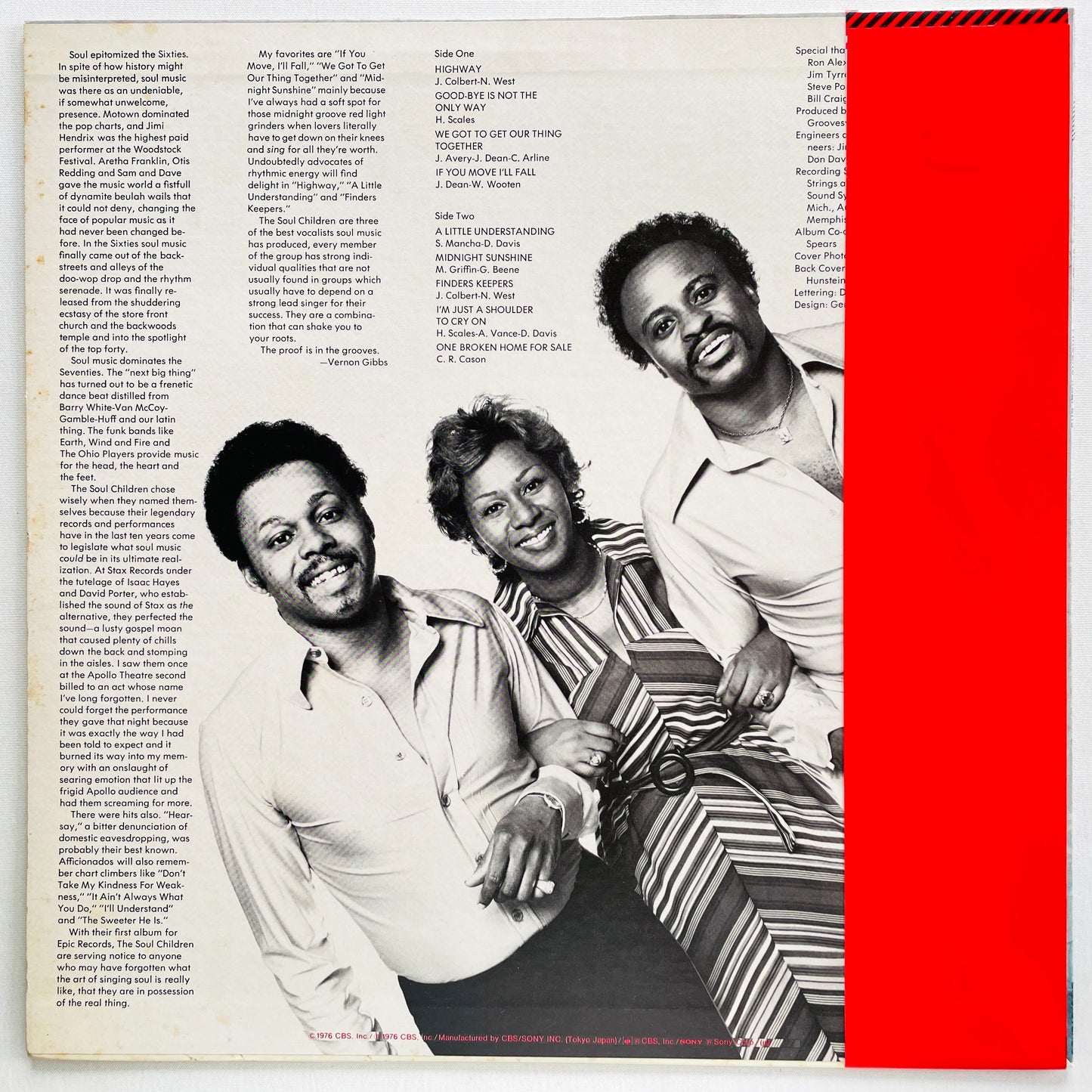 Soul Children – Finders Keepers (Japanese Pressing) - Portal Records