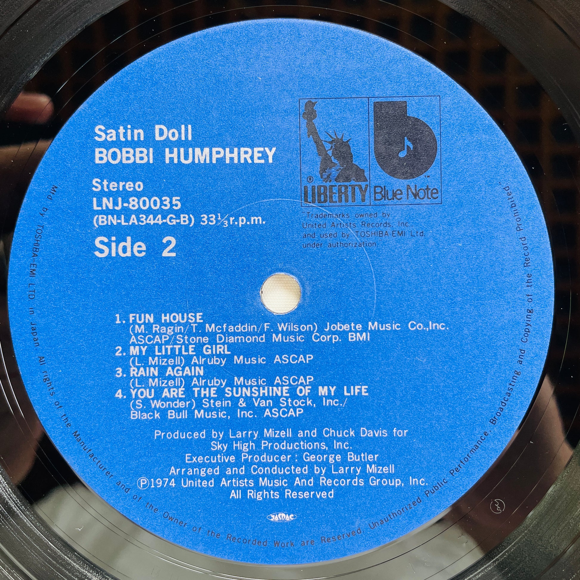 Bobbi Humphrey – Satin Doll (Japanese Pressing) - Portal Records