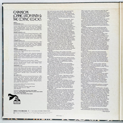 Lonnie Liston Smith & The Cosmic Echoes – Expansions (Japanese Pressing) - Portal Records